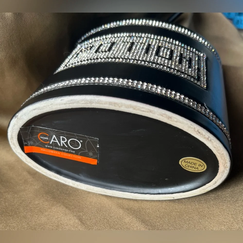 Caro home bath black and diamonds Soap Dispenser